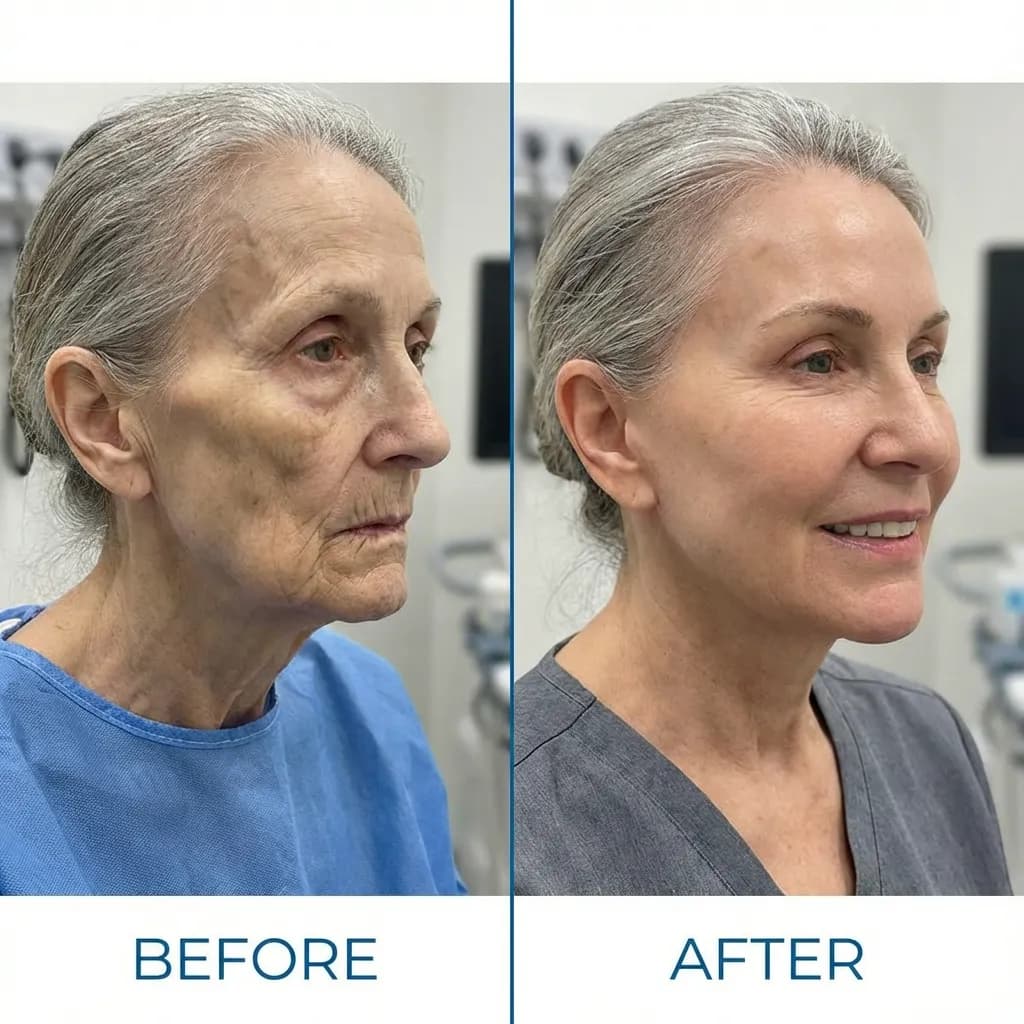 all on 4 dental implants before and after case 2